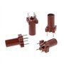 VONGEE 20 Pcs Réglable Inducteur Shell Squelette Vide Noyau De Ferrite Aucune Bobine D'inducteur 25-100MHZ