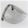 DANLINI Lentille de Casques de Moto, visière de Casque à Visage Ouvert 3 visière de Bouclier à Pression Casque coloré visière à 