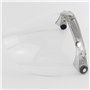 DANLINI Lentille de Casques de Moto, visière de Casque à Visage Ouvert 3 visière de Bouclier à Pression Casque coloré visière à 