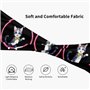 Bandeau de sport décoratif avec impression LAABBE Hula Hoop - Extensible, respirant, doux et évacuant la transpiration pour homm