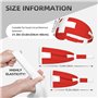 WHJYYXDE Bandeau d'exercice élastique – Doux, respirant et à séchage rapide pour homme et femme Motif drapeau suisse