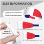 WHJYYXDE Bandeau d'exercice élastique - Doux, respirant et à séchage rapide - Bandeau athlétique pour homme et femme - Motif dra