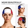 WHJYYXDE Bandeau d'exercice élastique - Doux, respirant et à séchage rapide - Bandeau athlétique pour homme et femme - Motif dra