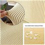 Fashionapple Couverture De Chaise/Housse De Chaise Salle A Manger Housse De Chaise Extensible 6 Pieces Scandinave Housse De Chai
