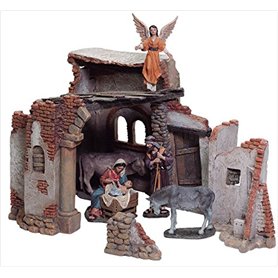 Triciclo Editores - Figurine de crèche de Noël | Série 11 cm | Peint à la Main | Résine avec Poudre d'albâtre | Reproduction de