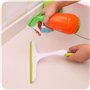 XAMIO Racloirs pour Fenêtres De Douche, Racloir À Main pour Voiture Plancher De Maison Cuisine Salle De Bain Miroir Outil De Net