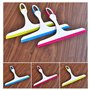 XAMIO Racloirs pour Fenêtres De Douche, Racloir À Main pour Voiture Plancher De Maison Cuisine Salle De Bain Miroir Outil De Net