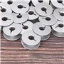 Boîtier de canette, 100 pièces 55623A canettes en aluminium fendues, pièces de machine à coudre industrielles pour universel pou