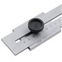 FireAngels Jauge de marquage de coupe de vis 0-200 mm/0-250 mm/0-300 mm pour le travail du bois, la mesure de l'acier au carbone