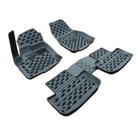 SCOUTT | 3D Tapis De Sol en Caoutchouc Premium Compatible avec Evoque 2011-2018