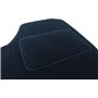 J&J AUTOMOTIVE | Logo Tapis De Sol Noir Velours sur Mesure pour C3 3 Depuis 2016, Base Antidérapante, Tapis conducteur renforcé