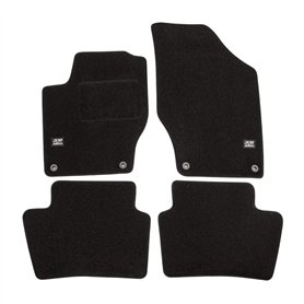 J&J AUTOMOTIVE | Logo Tapis De Sol Noir Velours sur Mesure pour 308 2007-2012
