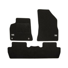 J&J AUTOMOTIVE | Logo Tapis De Sol Noir Velours sur Mesure pour 5008 2009-2016 3 pcs