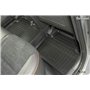 J&J AUTOMOTIVE | Tapis De Sol en Caoutchouc TPE Toutes Saisones pour Focus 3 2010-2018 Système de Fixation Bord Haut Noir Antidé