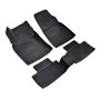 J&J AUTOMOTIVE | Tapis De Sol en Caoutchouc TPE Toutes Saisones pour Clio 5 Depuis 2019 Système de Fixation Bord Haut Noir Antid