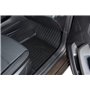 J&J AUTOMOTIVE | Tapis De Sol en Caoutchouc TPE Toutes Saisones pour Clio 5 Depuis 2019 Système de Fixation Bord Haut Noir Antid
