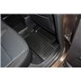 J&J AUTOMOTIVE | Tapis De Sol en Caoutchouc TPE Toutes Saisones pour Clio 5 Depuis 2019 Système de Fixation Bord Haut Noir Antid