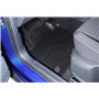 J&J AUTOMOTIVE | Tapis De Sol en Caoutchouc TPE Toutes Saisones pour T-Cross Depuis 2018 Système de Fixation Bord Haut Noir Anti