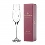 DIAMANTE Swarovski Flûte à champagne Prosecco en verre avec cristaux Swarovski Motif cœurs Livré dans une boîte cadeau