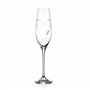 DIAMANTE Swarovski Flûte à champagne Prosecco en verre avec cristaux Swarovski Motif cœurs Livré dans une boîte cadeau