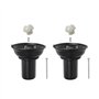 KCBHSH Kit De Réparation De Carburateur De Moto pour H&Onda Steed 600 Shade VT600 Vlx600 Vlx 600 Vt600c Joint De Soupape À Diaph