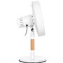Ventilateur de bureau - SENCOR - SFE 3080WH - 3 vitesses - Oscillation 80° - Design métal et bois