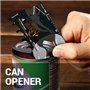 Viper tactique Portefeuille Ninja 18 en 1 Outil multifonction, format carte de crédit Portefeuille Multi outil Décapsuleur iPhon