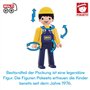 MultiGO Build Jeu de bac à sable 2 + 1 pour enfants à partir de 3 ans – Travailleurs du bâtiment, voiture, mélangeur, plaque – J