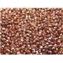 Perle de verre à facettes tchèques, Fire-Polished, rondes 3 mm, six couleurs, un total de 600 perles, Set FP632 (3FP001 3FP002 3