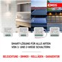 EMOS GoSmart Module d'interrupteur de volet roulant/Zigbee Smart Switch avec application, interrupteur relais encastré pour comm