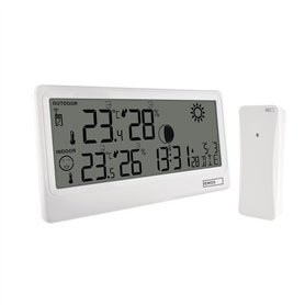 EMOS - Station météo sans fil avec capteur extérieur - Température intérieure/extérieure