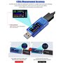 ARCELI USB 3.0 couleur LCD Voltmètre ampèremètre tension mètre courant multimètre batterie charge banque de charge USB testeur