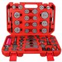 SIXTOL Kit de 50 Repousse-Pistons de Frein - Mallette en Plastique - Outil de Repousse pour Piston de Frein - Étrier de Frein -