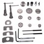 SIXTOL Kit de 50 Repousse-Pistons de Frein - Mallette en Plastique - Outil de Repousse pour Piston de Frein - Étrier de Frein - 
