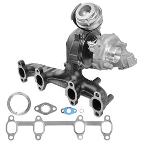 Frankberg Turbocompresseur Compatible avec A3 2005-2008 Leon 2005-2010 Octavia II 2005-2010 C.a.d.d.y III 2007-2010 Golf 2004-20