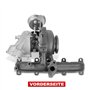 Frankberg Turbocompresseur Compatible avec A3 2005-2008 Leon 2005-2010 Octavia II 2005-2010 C.a.d.d.y III 2007-2010 Golf 2004-20