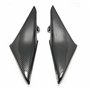 Aileron latéral du véhicule Carénage de couvercle de garniture latérale de réservoir en fibre de carbone hydrofuge LR pour Honda