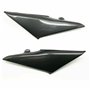 Aileron latéral du véhicule Carénage de couvercle de garniture latérale de réservoir en fibre de carbone hydrofuge LR pour Honda