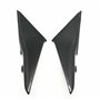 Aileron latéral du véhicule Carénage de couvercle de garniture latérale de réservoir en fibre de carbone hydrofuge LR pour Honda