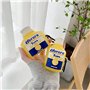 YIGEYI Airpods Étui en Silicone Compatible avec Les Airpods 1 et 2 Case Couverture de Dessin Animé 3D Mignon Drôle [Série de Biè