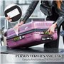 Lot de 2 poignées de bagage imprimées de club de golf, housse de poignée de valise pour sac de voyage, accessoires de voyage