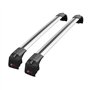 Apline Compatible avec Audi A4 (B8) AVANT 2008-2015 Barres de Toit ACE-2 Railing Porte-Bagages de voiture GRIS