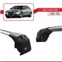 Apline Compatible avec Audi A4 (B8) AVANT 2008-2015 Barres de Toit ACE-2 Railing Porte-Bagages de voiture GRIS