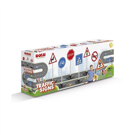 Dolu Set de jeu de 6 panneaux de signalisation 8080