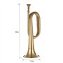PiniceCore 1pc B Flat Bugle Call Trompette De Cavalerie Corne Cuivre avec Embouchure for Band École