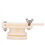 Vis en Acier Inoxydable Vanne Filetée Extracteur de Miel en Plastique + Nylon (Blanc)