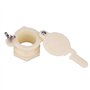 Extracteur de Miel , Vis en Acier Inoxydable Vanne Filetée Extracteur de Miel en Plastique + Nylon (Blanc)