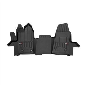 OMAC Tapis de Sol en Caoutchouc Compatible avec Ford Transit 2018-2023 Noir Premium