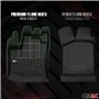 OMAC Tapis de Sol en Caoutchouc Compatible avec Ford Transit 2018-2023 Noir Premium