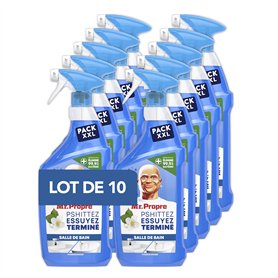 Mr. Propre Spray Désinfectant Et Nettoyant Pour Salle De Bains Fleurs Blanches